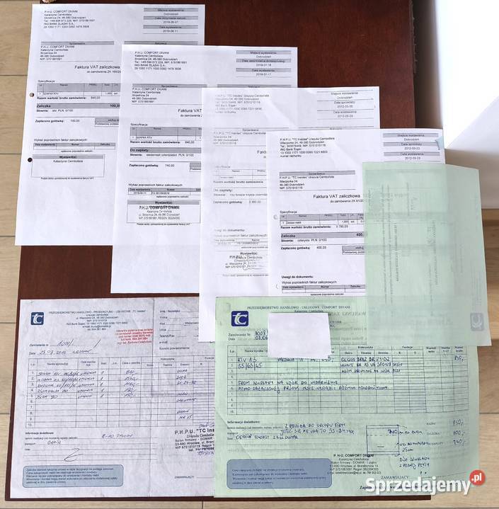 PIĘKNY ZESTAW DREWNIANYCH MEBLI SALONOWYCH Nadolice Małe