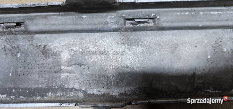 Listwa zderzaka prawy tył mercedes w203