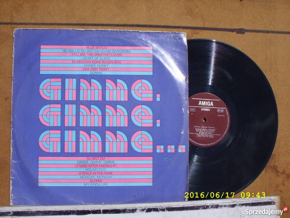 Dance Lp GIMME GIMME GERMAN płyta winylowa Płyty i kasety Wołów sprzedam