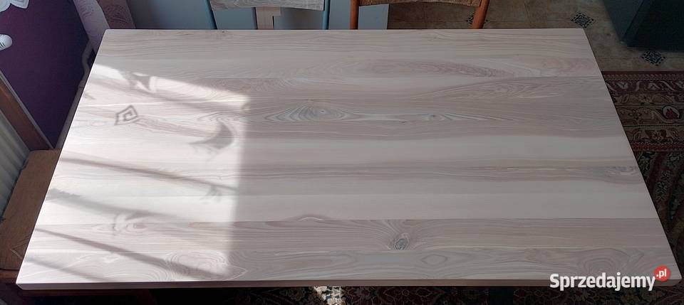 Stół loftowy industrialny jesionowy pokój Balin