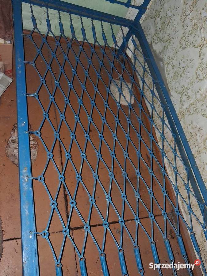 Stare zabytkowe łóżko metalowe Krupniki