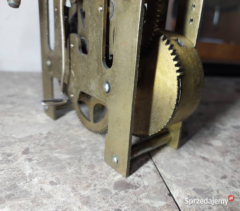 705 Mechanizm starego zegara ściennego HAU pomorskie Tczew