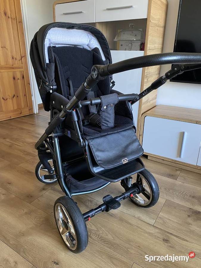 Wózek dziecięcy Adamex Reggio 4w1 baza ISOFIX Regulowany podnóżek Lubaszcz