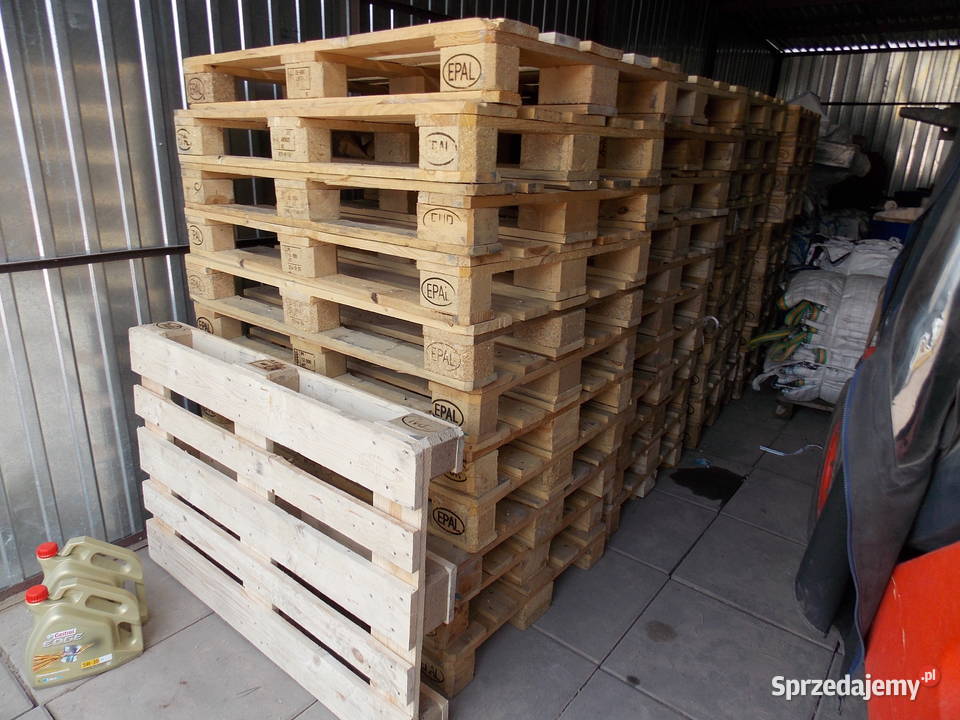 Palety euro 12080 i przemysłowe mocne worki big