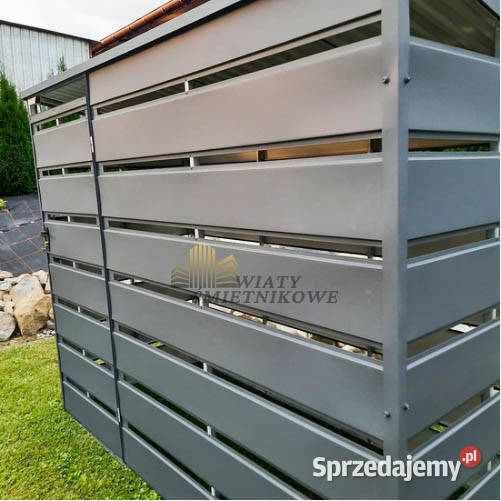 Wiata śmietnikowa 25x1m antracyt Schowek Nowogard sprzedam