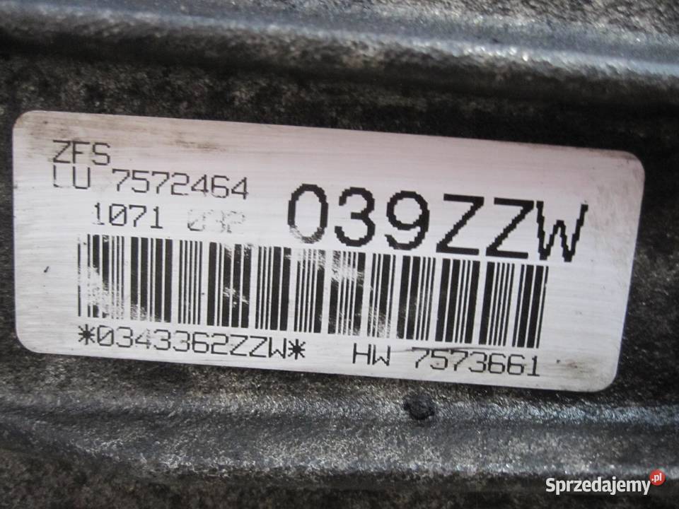 BMW 1 3 5 X3 E60 20 D N47D20A 143 skrzynia