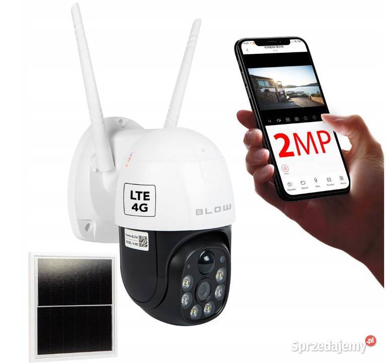 Kamera 4G LTE IP Zewnętrzna Obrotowa Monitorin podlaskie Białystok