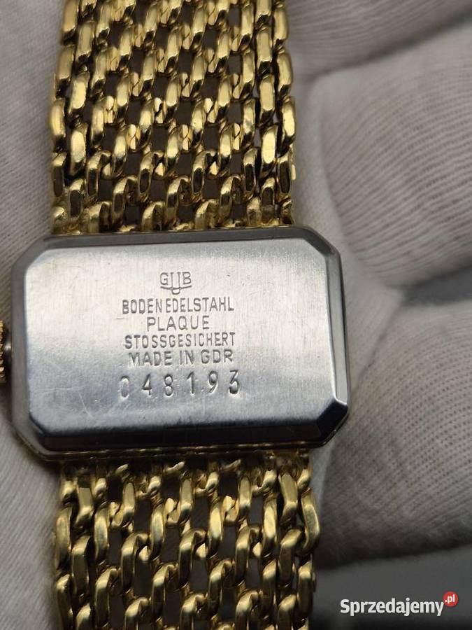 Zegarek damskiGlashtte Gold Plated Chorzów