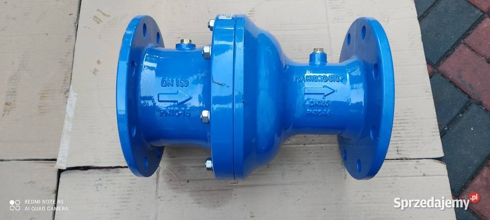 Elastyczny zawór zwrotny blokujący DN150 PN1016 Biznes i Przemysł sprzedam
