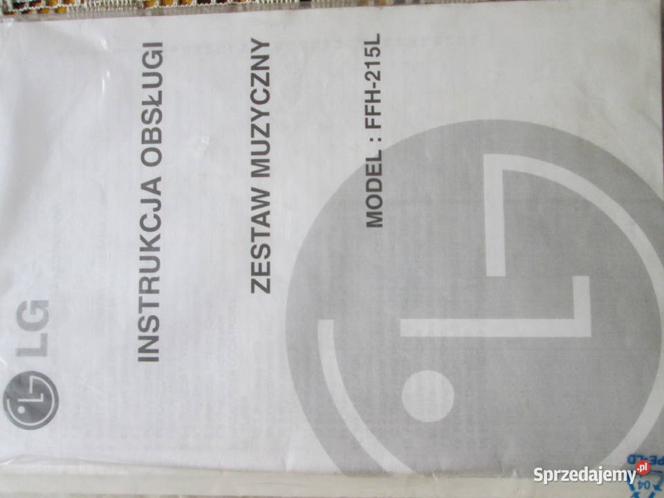 Radiomagnetofon z cd LG Kraków sprzedam