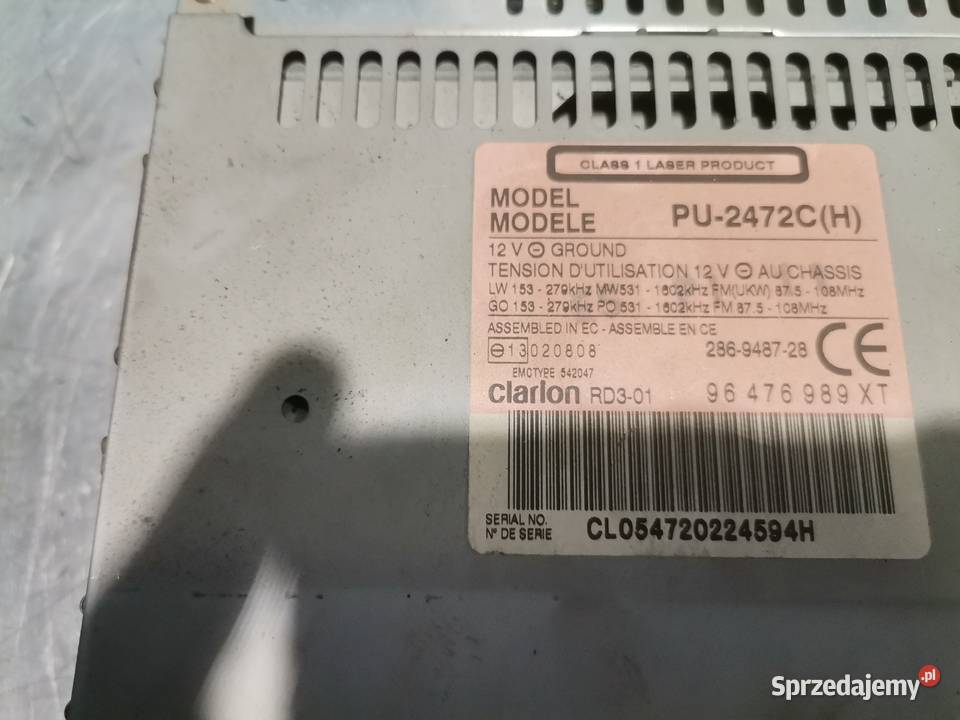 CITROEN XSARA RADIO 02R Nowy Sącz