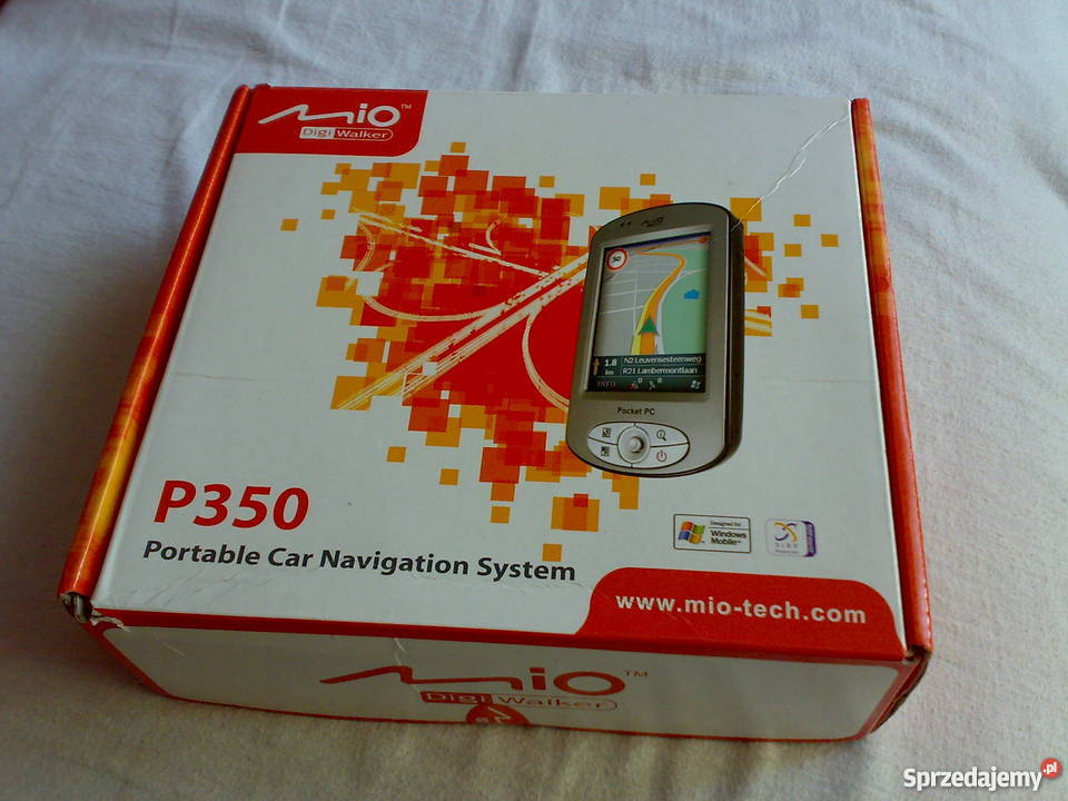 Mio P350 GPS Palmtop zestaw AutoMapa Płońsk sprzedam