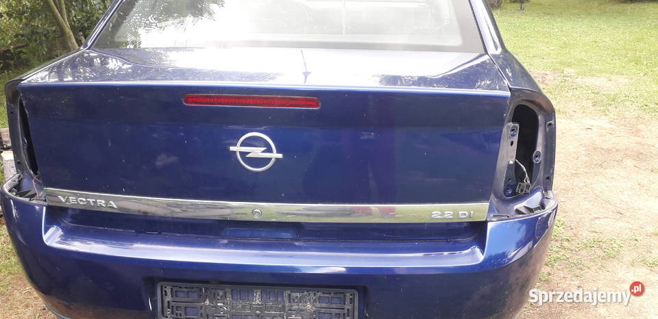 Tylna klapa Opel Vectra C Sedan Z21B Klapy bagażnika Żabno sprzedam