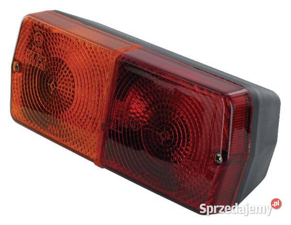 Lampa tylna zespolona prostokątna 12V Kamionna