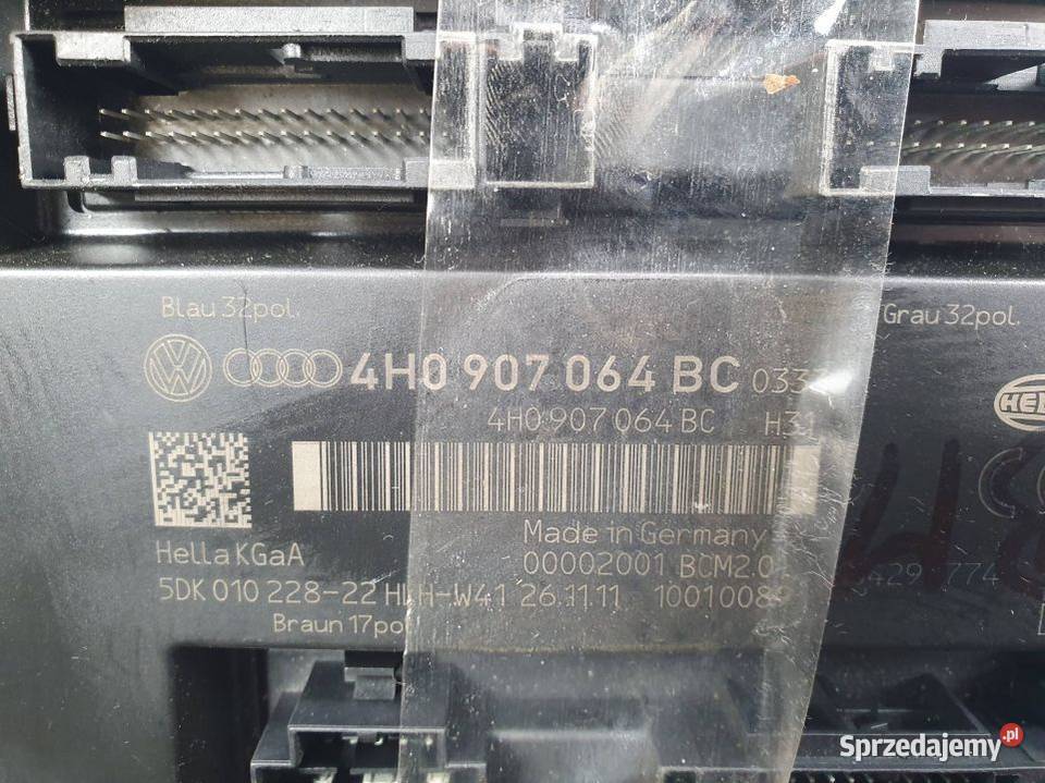MODUŁ AUDI A6 C7 KOMFORTU 4H0907064BC Lipno