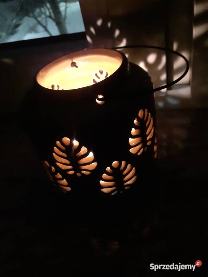 lampion ceramiczny świecznik home you