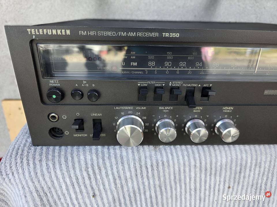 amplituner telefunken tr350 ładny sprawny z