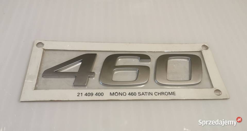 Emblemat MONO 460 SATIN CHROME Volvo Truck