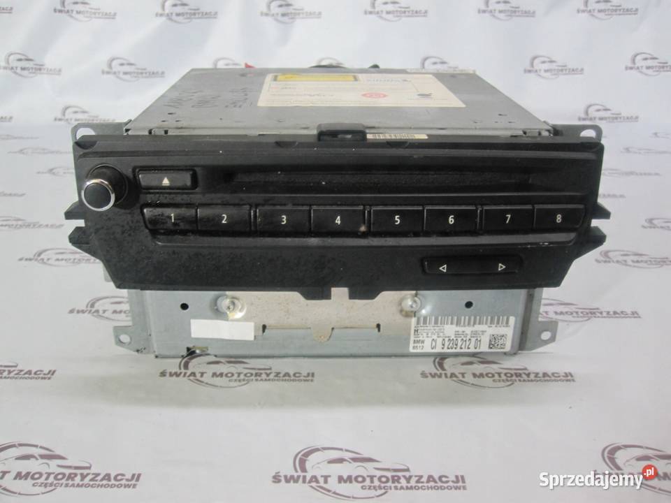 BMW E90 LIFT 10r radio CD 9239212 10099110 Sprzęt audio fabryczny