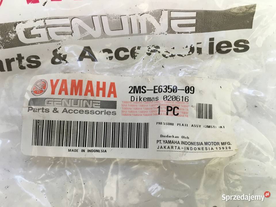 YAMAHA MT03 YZFR3 16 Tarcza Docisk sprzęgła Sprzęgła Łobżenica