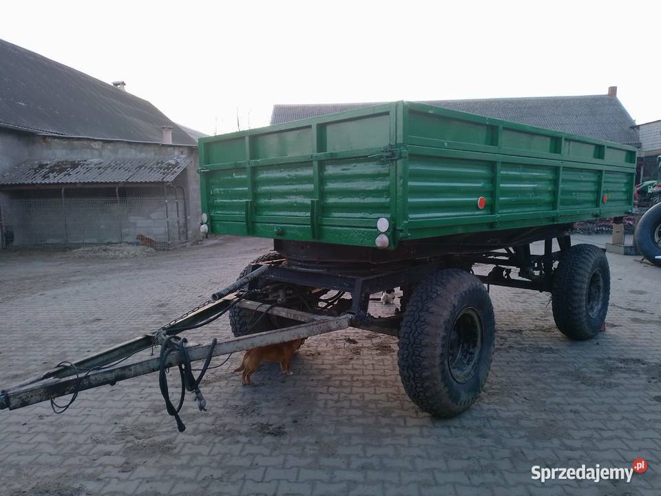 Przyczepa rolnicza D55 autosan wywrot 3stronny kujawsko-pomorskie Wąbrzeźno