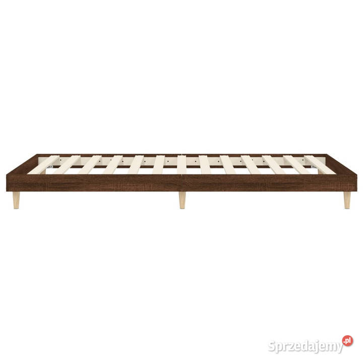 Łóżko bez materaca brązowy dąb 100x200 WM832060 Warszawa
