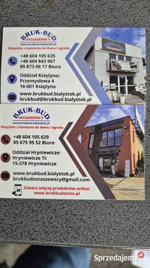 Kostka brukowa cegiełka holland Kostka brukowa Hryniewicze sprzedam