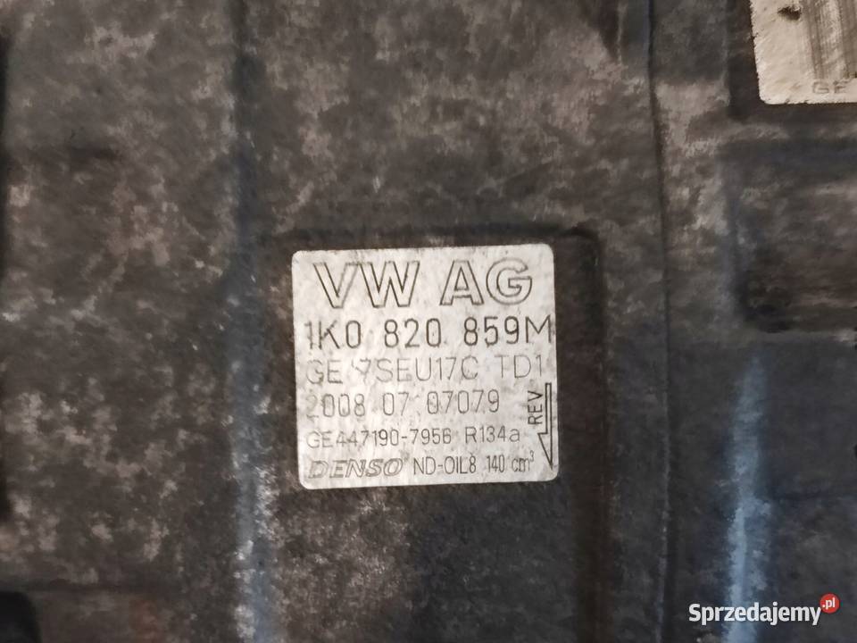 EOS GOLF PASSAT 07r 20 B BVY 150 sprężarka Kompresory klimatyzacji Kielce