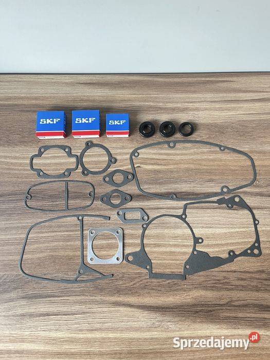 NOWY KOMPLET ŁOŻYSKA SKF USZCZELNIACZE USZCZELKI Uszczelki silnika i osprzętu Bielsko-Biała