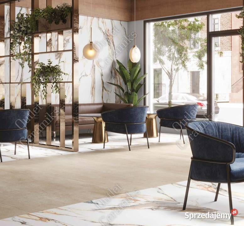 Płytki łazienkowe marmur Calacatta gold 120x60 Radom sprzedam