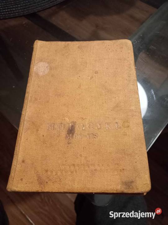 Wfm m06125 instrukcja obsługi 1959r śląskie Będzin sprzedam