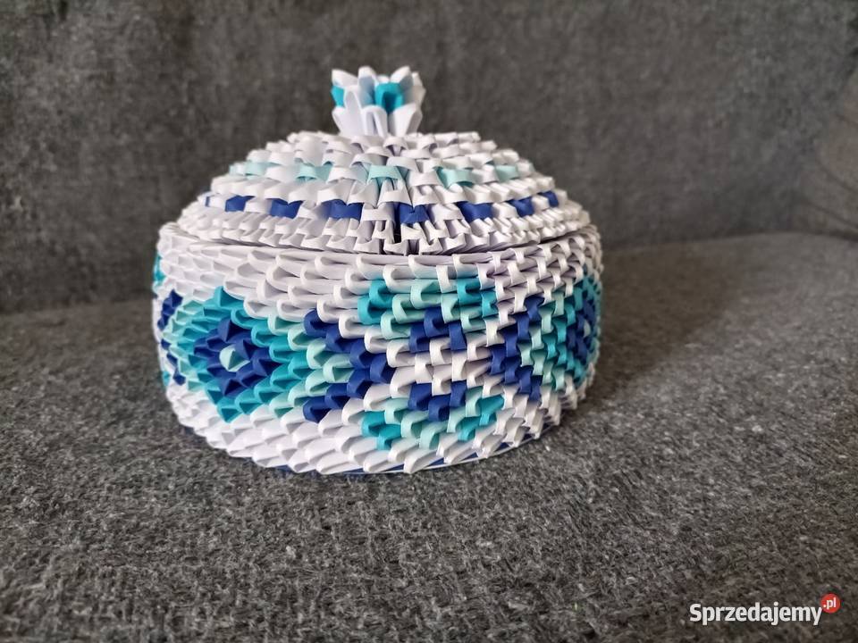 Szkatułka Origami Modułowe 3D Kwidzyn