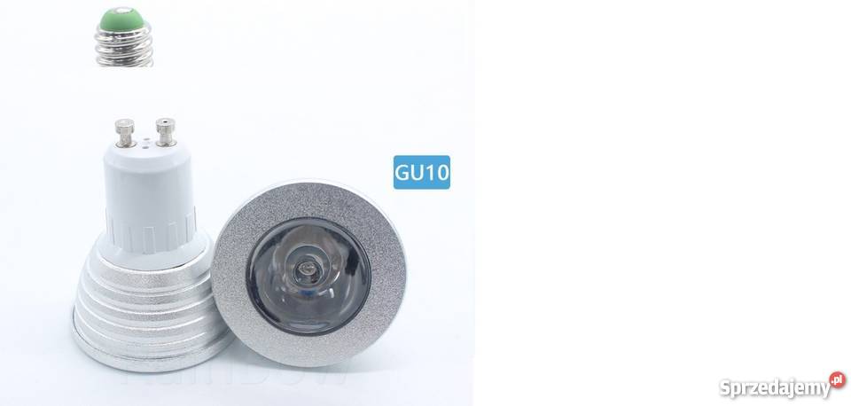 Żarówka RGB LED kolorowa zmieniająca kolor Bukowa