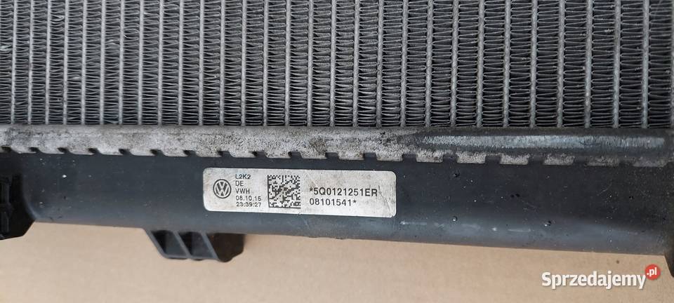 CHŁODNICA WODY VW SEAT SKODA AUDI ORYGINAŁ Międzychód