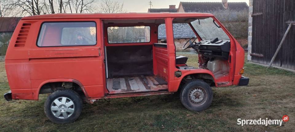 Volkswagen Transporter T3 1 6 benzyna wiatrak 50KM Oleśnica