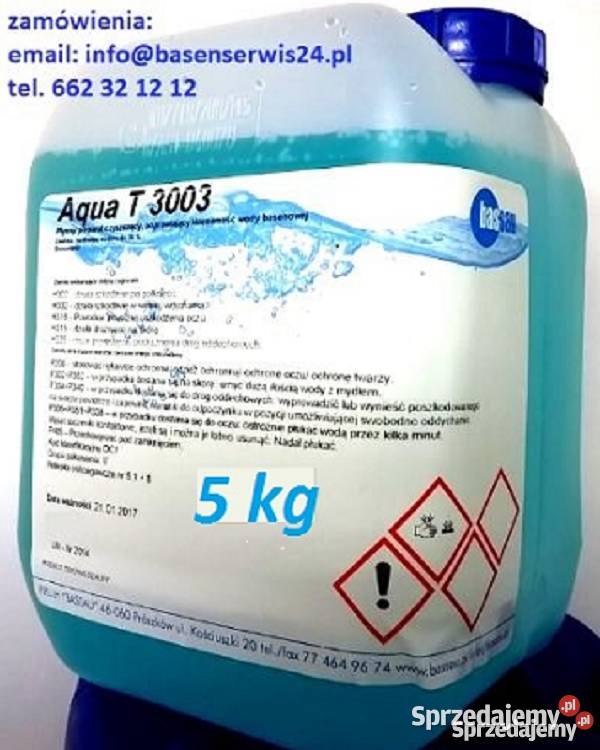 aktywny tlen 30 płyn do basenu aqua t 3003 Ogród Lublin