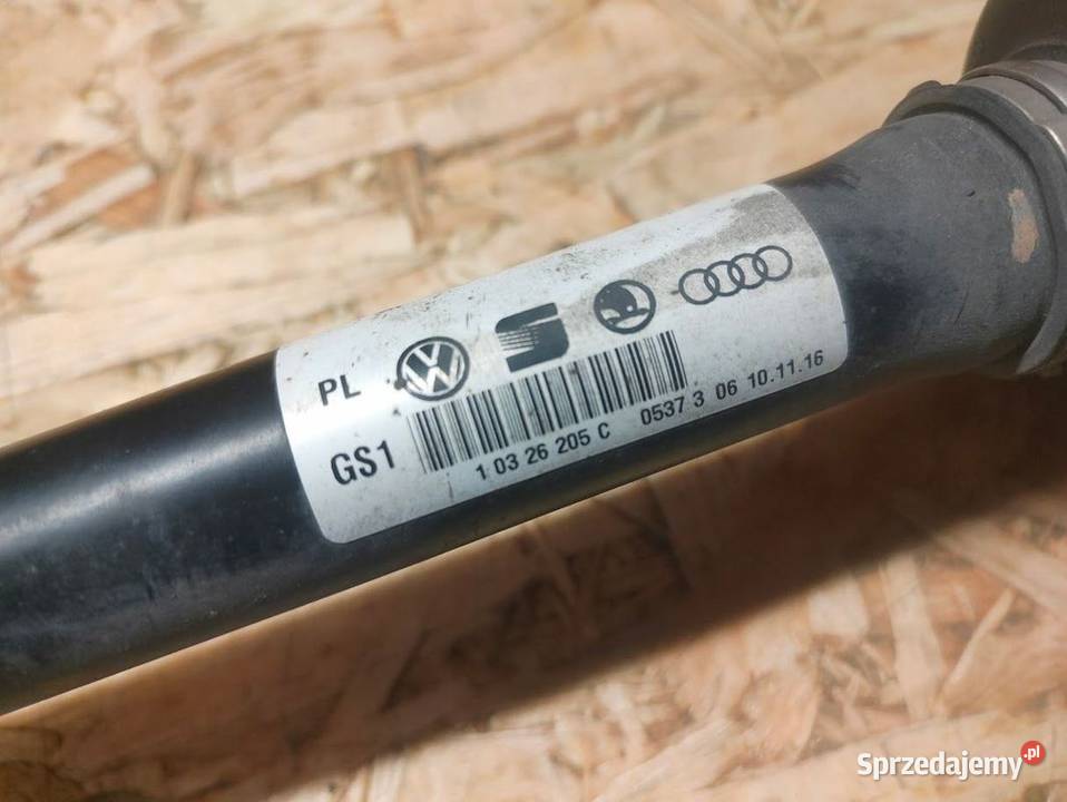 Półoś Prawa Vw Transporter T6 20 TDi 7E0407276L Półosie Pleszew