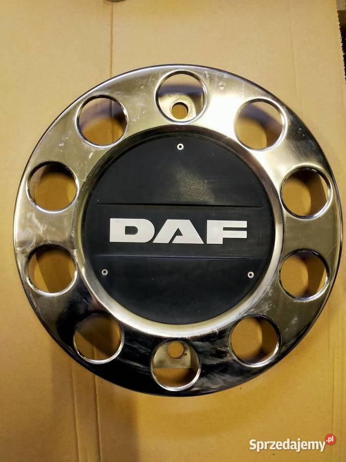 Kołpak koła przedniego DAF 10 otworów niklowany