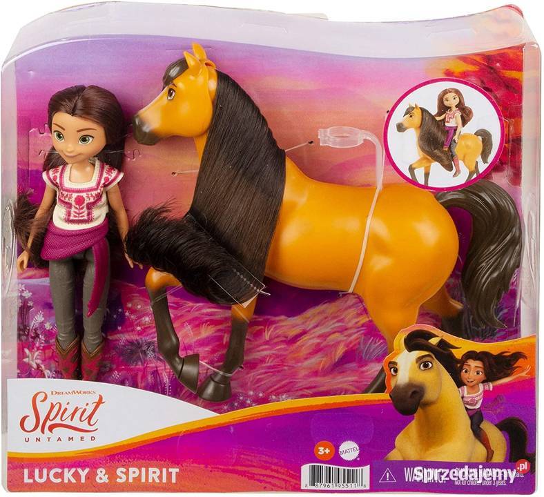 Mustang Duch Wolności Koń Rumak Spirit Lalka Lalki i akcesoria Mogilany sprzedam