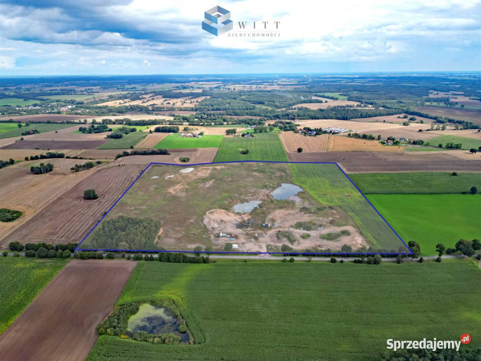 Grunt 237344m2 Samin asfalt warmińsko-mazurskie sprzedam