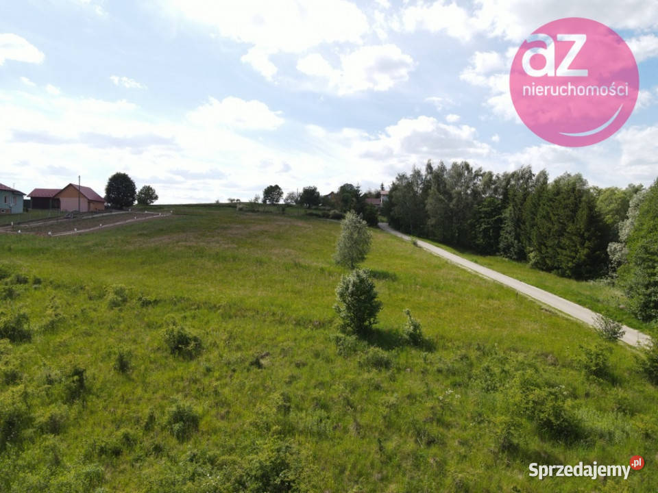 Widokowa działka budowlana w LIpnicy Górnej Lipnica Górna