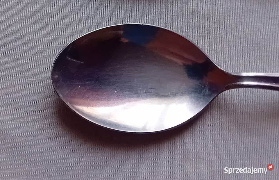 Łyżka stołowa ze stali nierdzewnej Gerlach PRL wielkopolskie Koźminek sprzedam