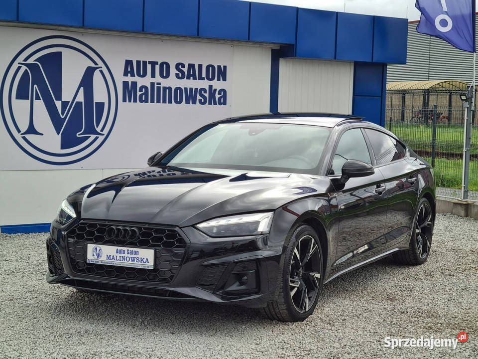 Audi A5 Sportback SLine Szyberdach Navi 2xPDC ogranicznik prędkości Samochody osobowe