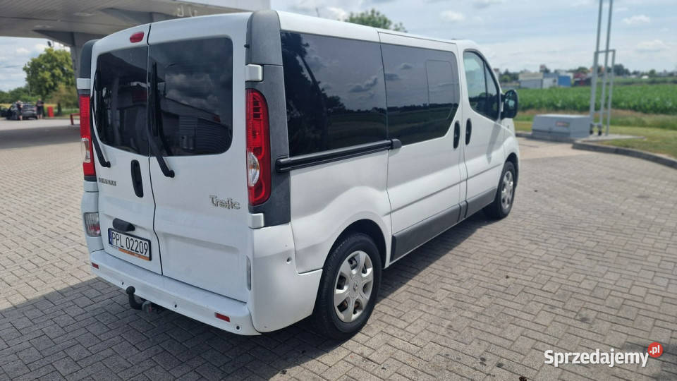 Renault Trafic trafić przebieg 160000 II biały Trafic Pleszew