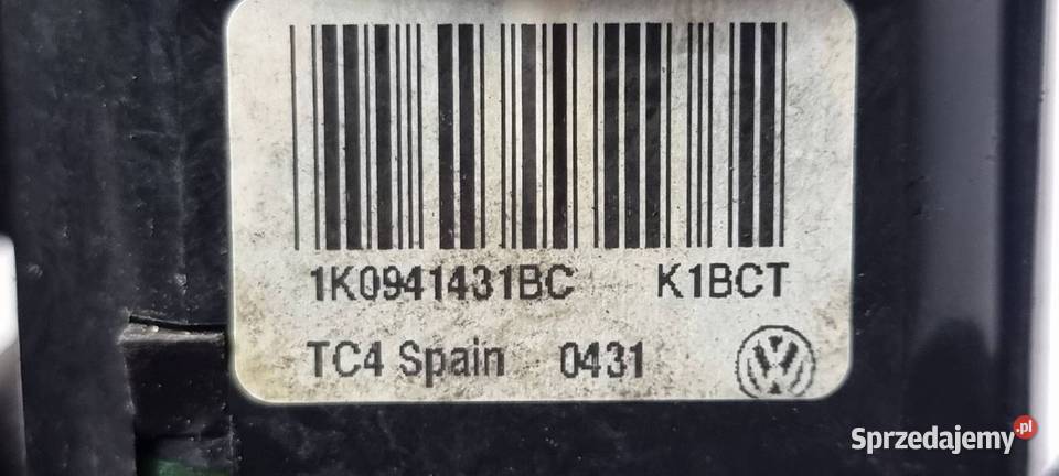 WŁĄCZNIK ŚWIATEŁ VOLKSWAGEN TOURAN 1K0941431BC