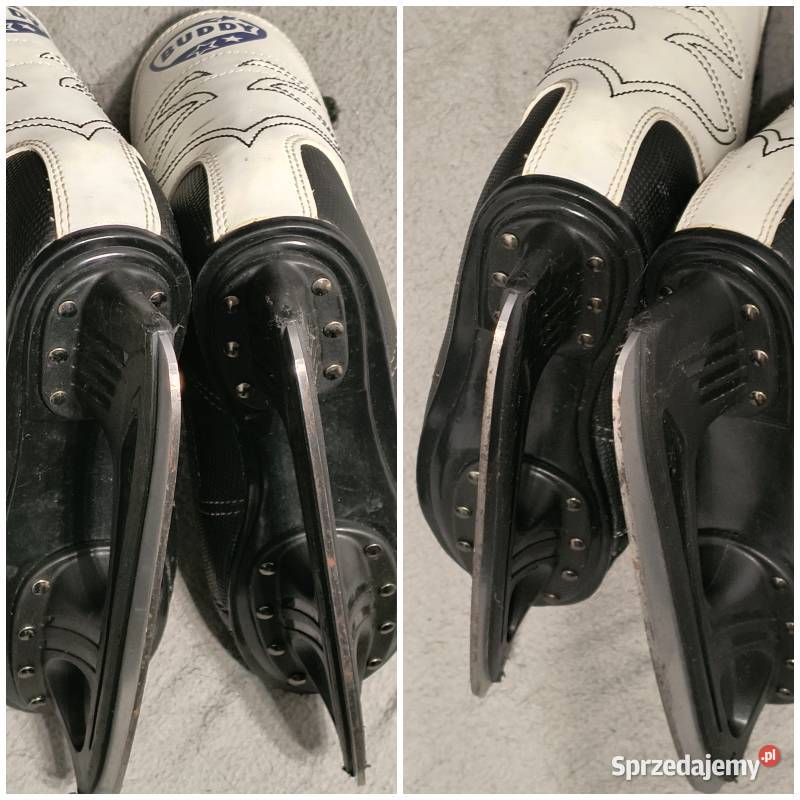 Łyżwy hokejowe rozmiar 35 wkładki 225 Skóra łódzkie Piotrków Trybunalski sprzedam