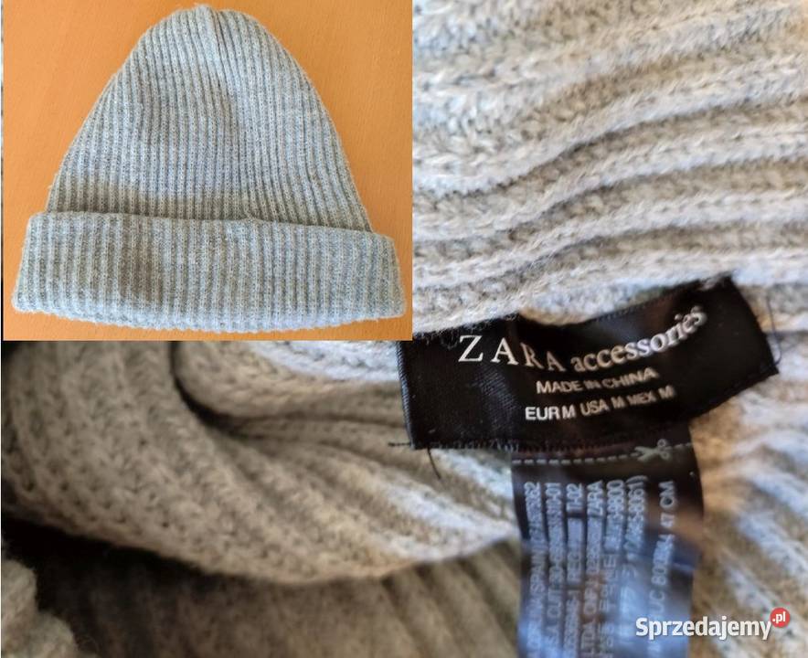 Zara czapka nakrycie głowy damska męska ciepła Kielce