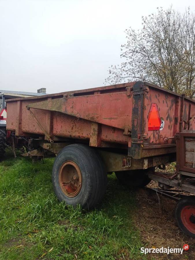 Przyczepa wywrotka 8t Śmiary sprzedam
