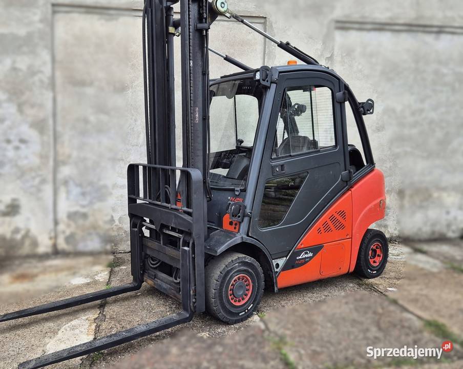 Linde H25 2018r kabina pozycjoner wózek widłowy Rybnik sprzedam
