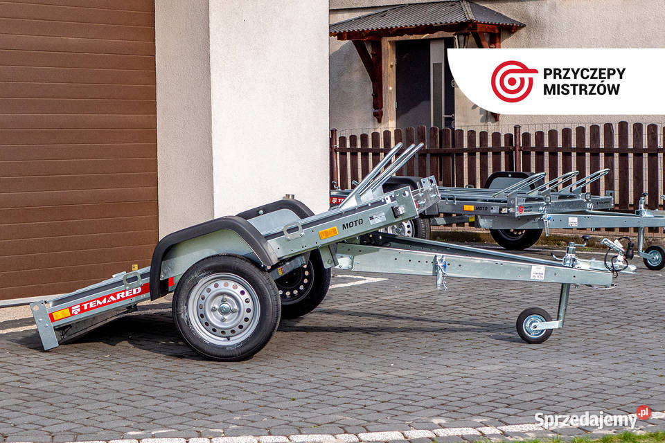NOWA 2023 Przyczepa motocyklowa TEMARED MOTO 3 śląskie Dąbrowa Górnicza